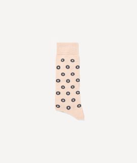 Floral Jacquard Socks