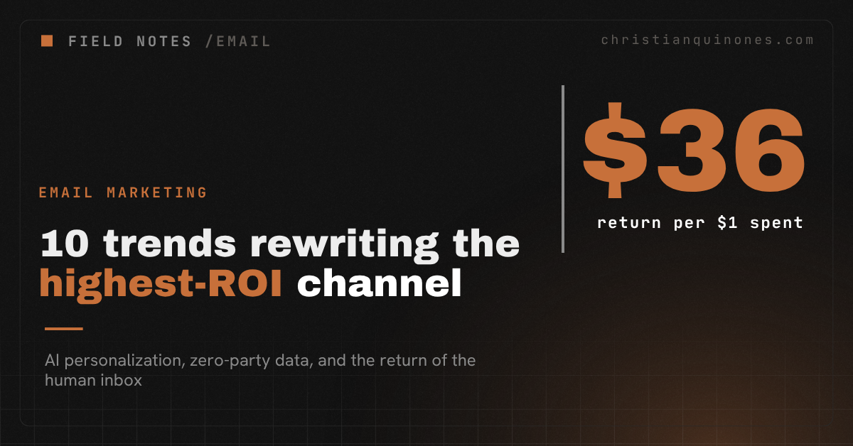 Top 10 Email Marketing Trends to Watch in 2025